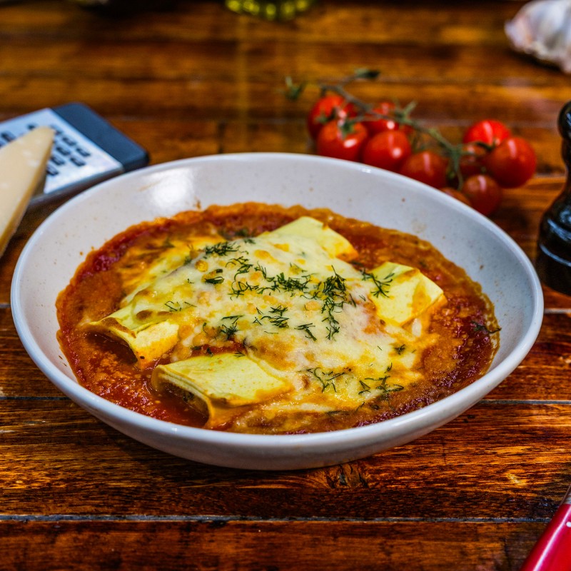 Spinach Ricotta Cannelloni